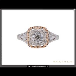 Diamond engagement ring